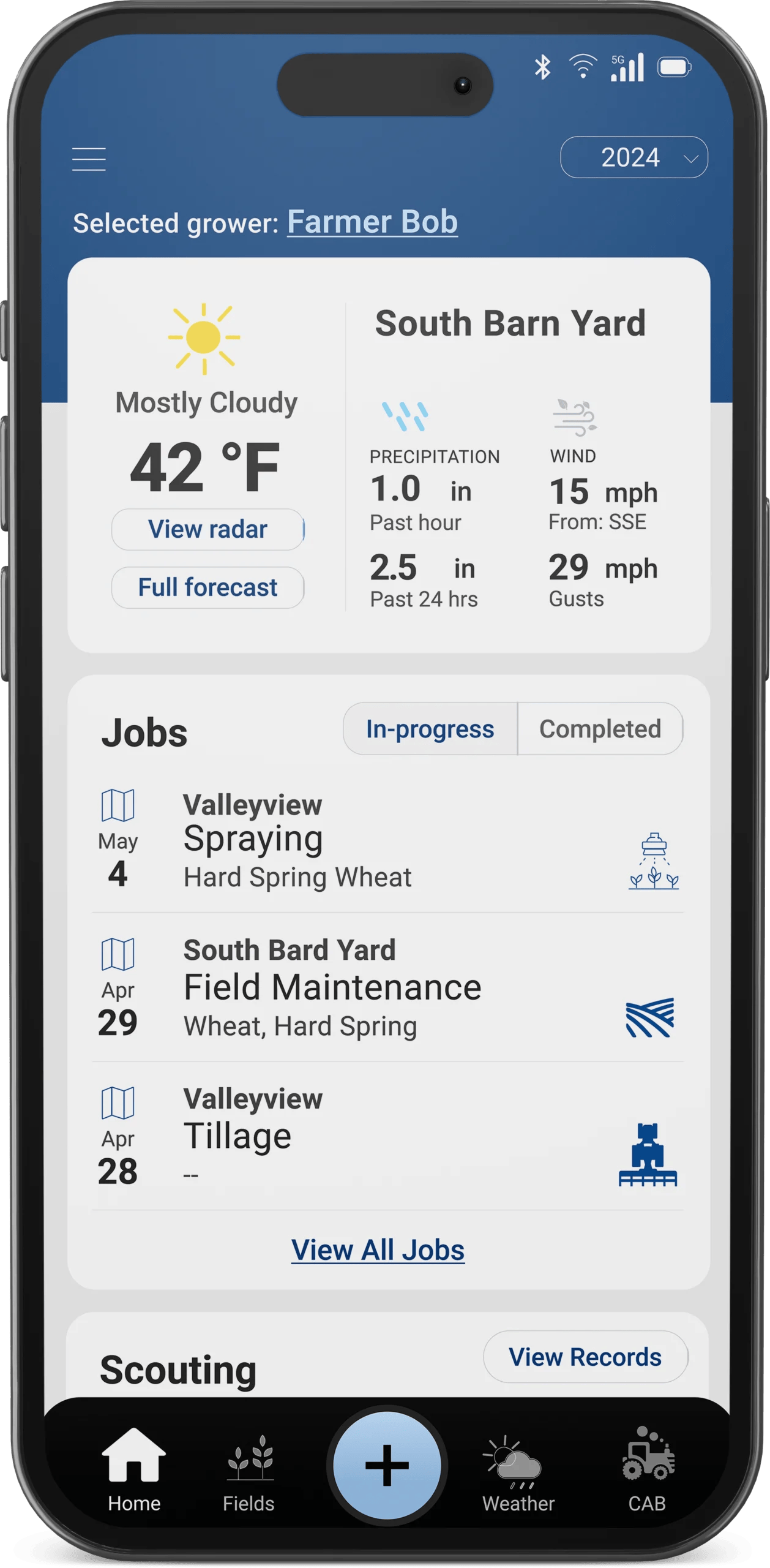 Sustainability Technology Dashboard - Mobile